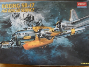  1/72 2165 BOEING SB-17 AIR RESCUE SERVICE WITH LIFEBOAT